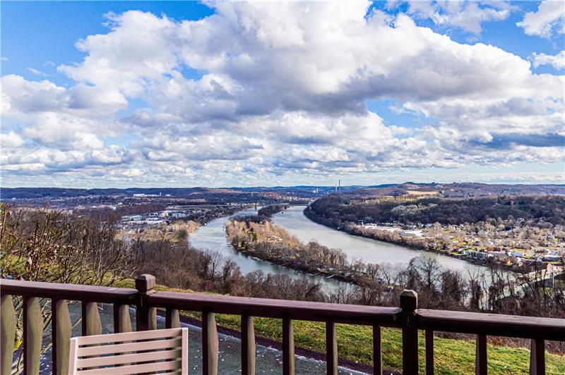 143 Shadow Ridge Drive Pittsburgh, PA 15238 - Photo 18 of 25 Breathtaking view of Allegheny River from deck area.