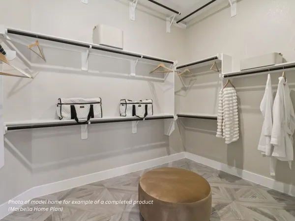 a view of walk in closet