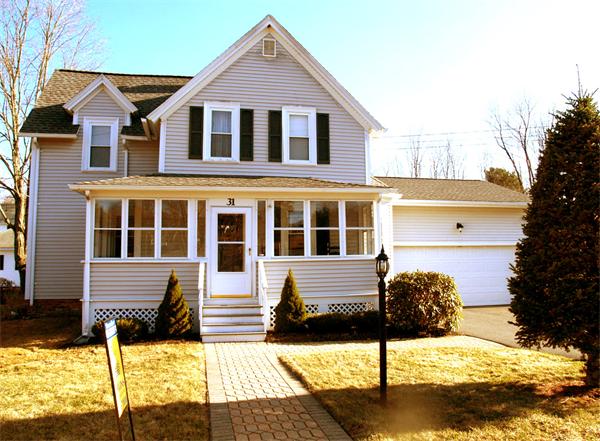 31 Bridge Road Northampton, MA 01062 - Photo 1 of 20 a front view of a house with yard