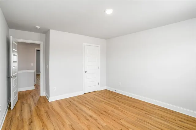 a view of empty room