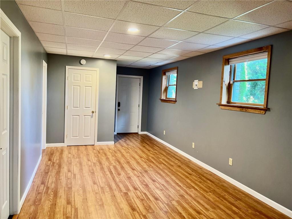 657 Fallecker Road Butler, PA 16002 - Photo 16 of 25 a view of empty room with wooden floor and fan