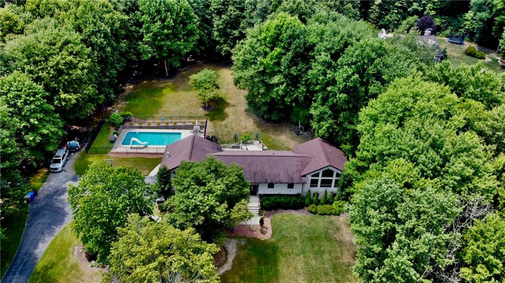 657 Fallecker Road Butler, PA 16002 - Photo 24 of 25 an aerial view of a house with a garden