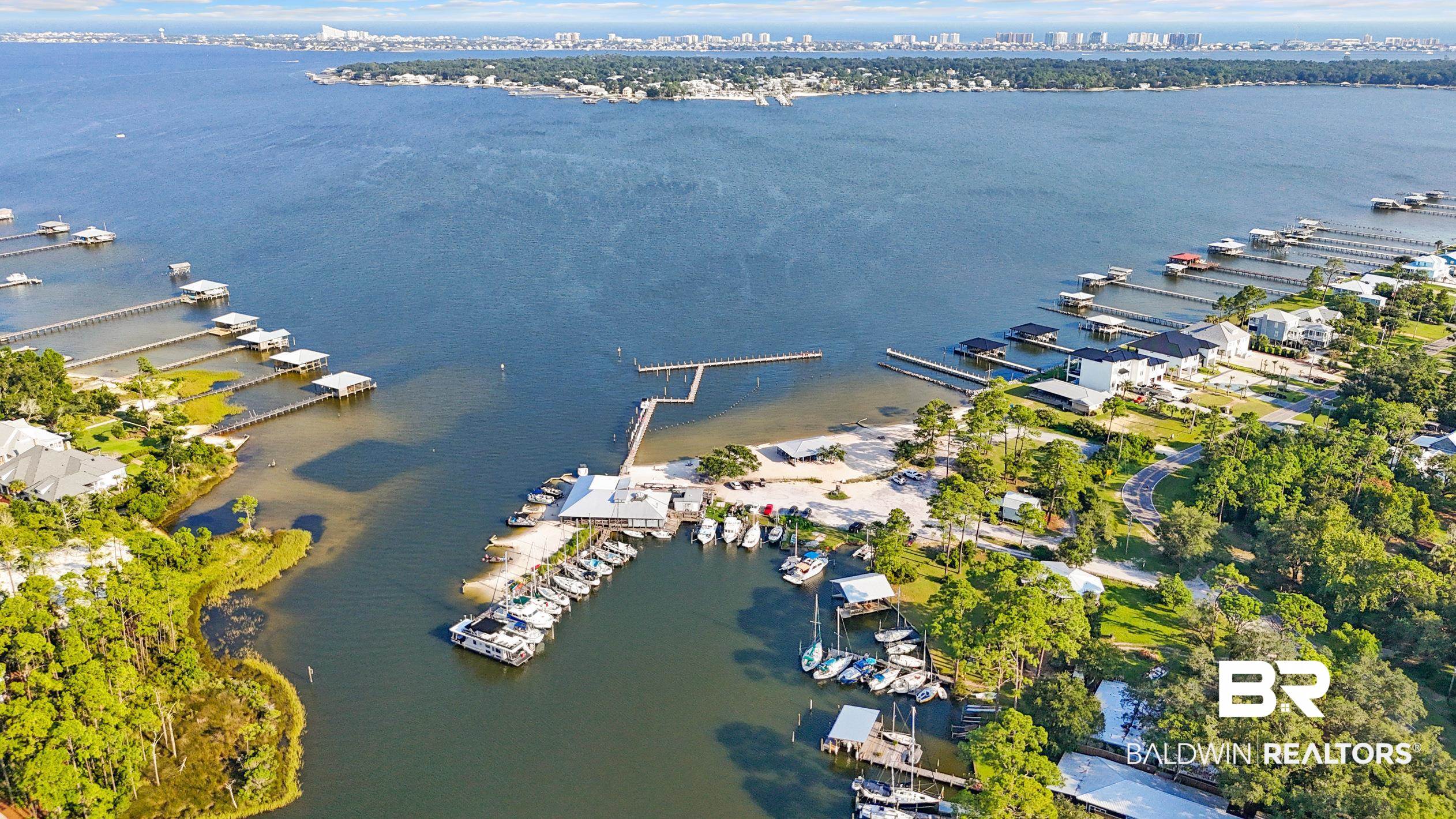4 South Bayou Drive Elberta, AL 36530 - Photo 9 of 12 Aerial view with a water view