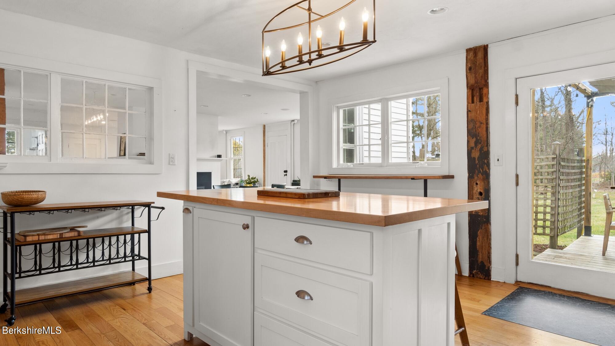 26 Sheffield Road Egremont, MA 01230 - Photo 12 of 41 Kitchen out to Deck and Dining Area