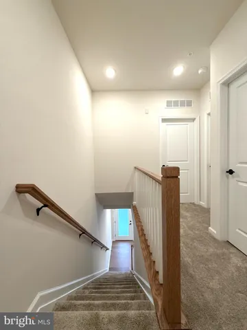 a view of empty room