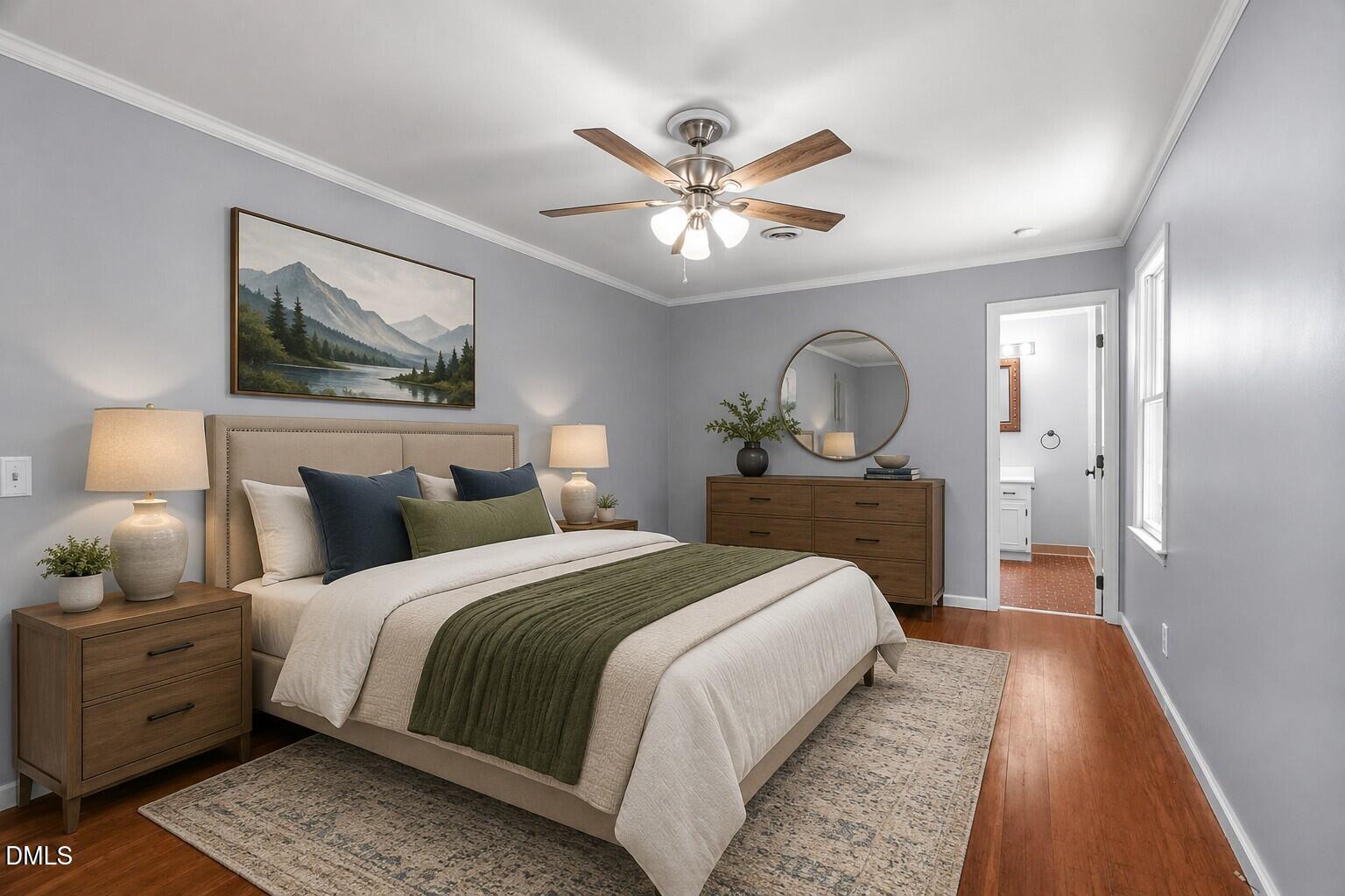 5105 Laurie Drive Raleigh, NC 27606 - Photo 4 of 42 Primary Bedroom - Virtually Enhanced Photo