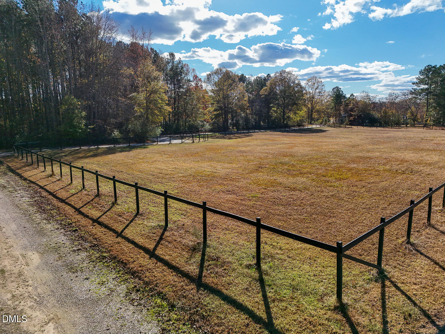 9637 Earpsboro Chamblee Road Zebulon, NC 27597 - Photo 12 of 42 a view of a swimming pool with a patio and wooden fence
