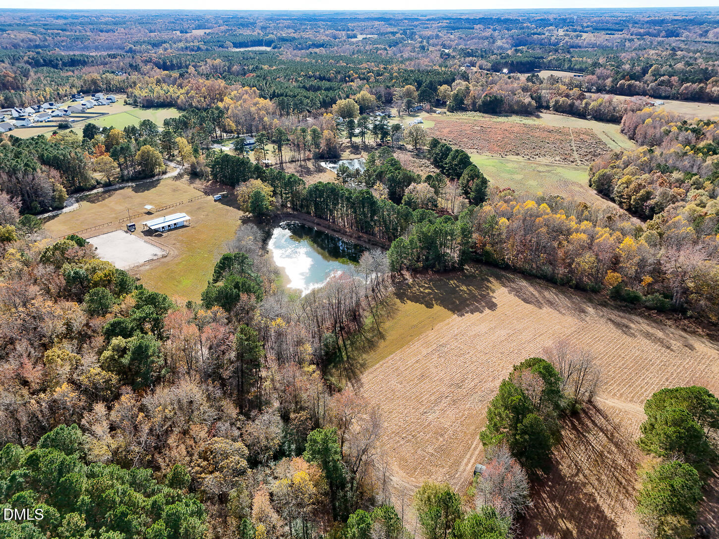 9637 Earpsboro Chamblee Road Zebulon, NC 27597 - Photo 36 of 42 an aerial view of mountain with yard