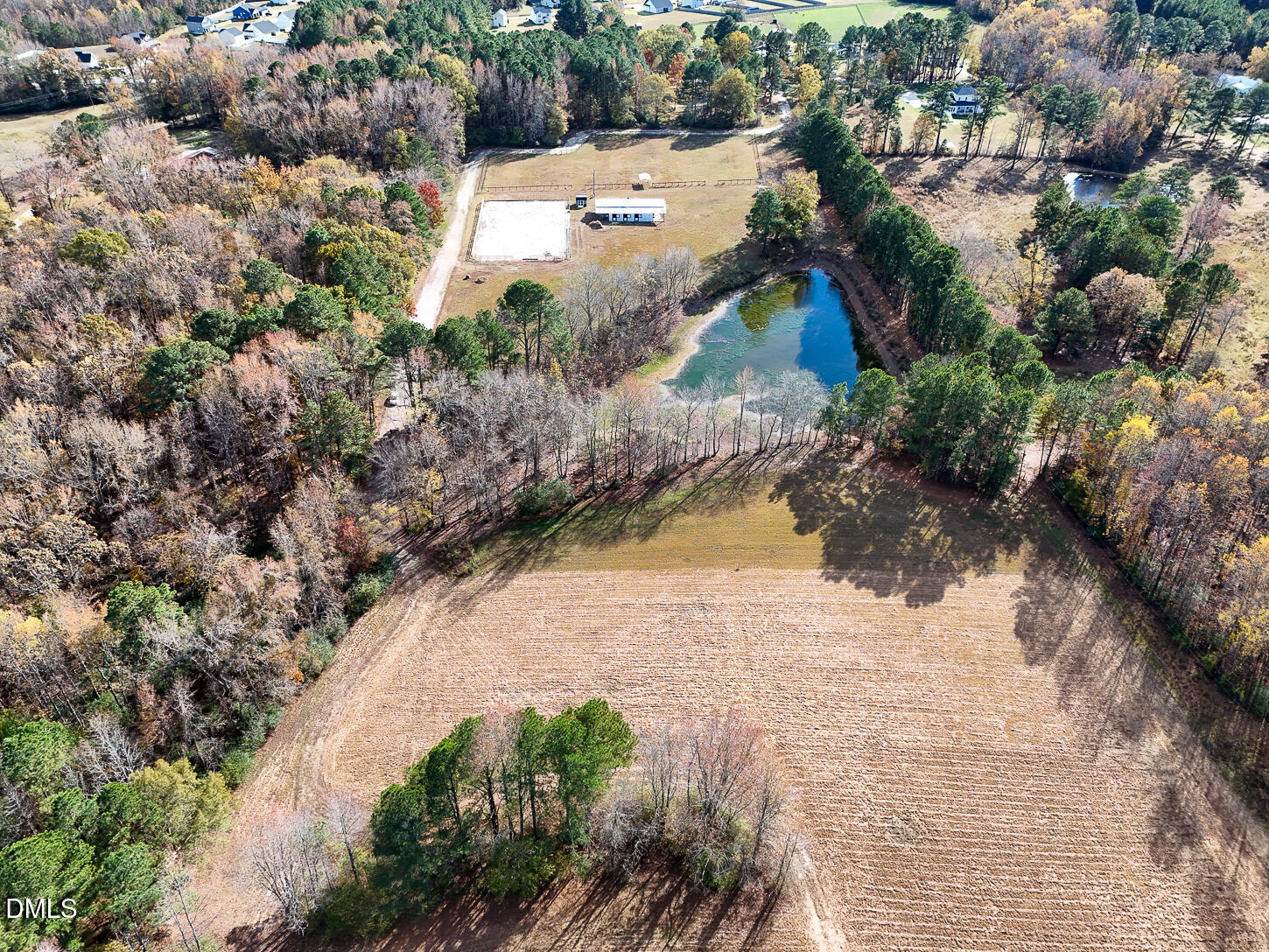9637 Earpsboro Chamblee Road Zebulon, NC 27597 - Photo 5 of 42 a view of a yard with plants