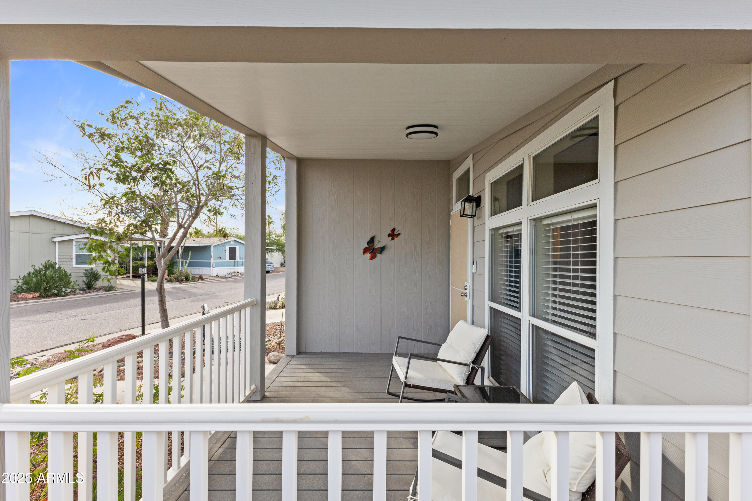 2000 South Apache Road, Unit 156 Buckeye, AZ 85326 - Photo 5 of 40 a view of balcony with furniture