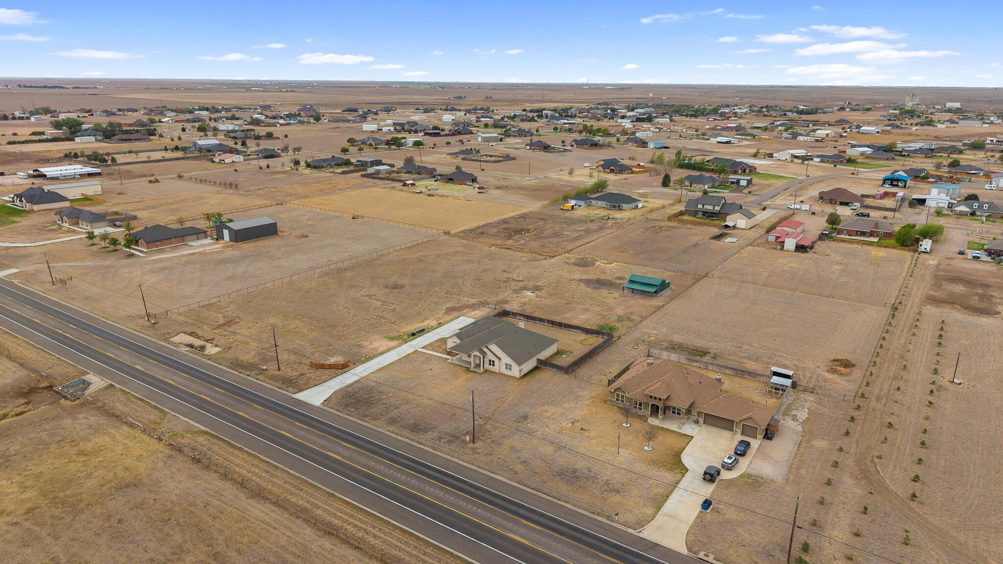 151 North Fm 2381 Amarillo, TX 79124 - Photo 33 of 36 an aerial view of residential houses with outdoor space