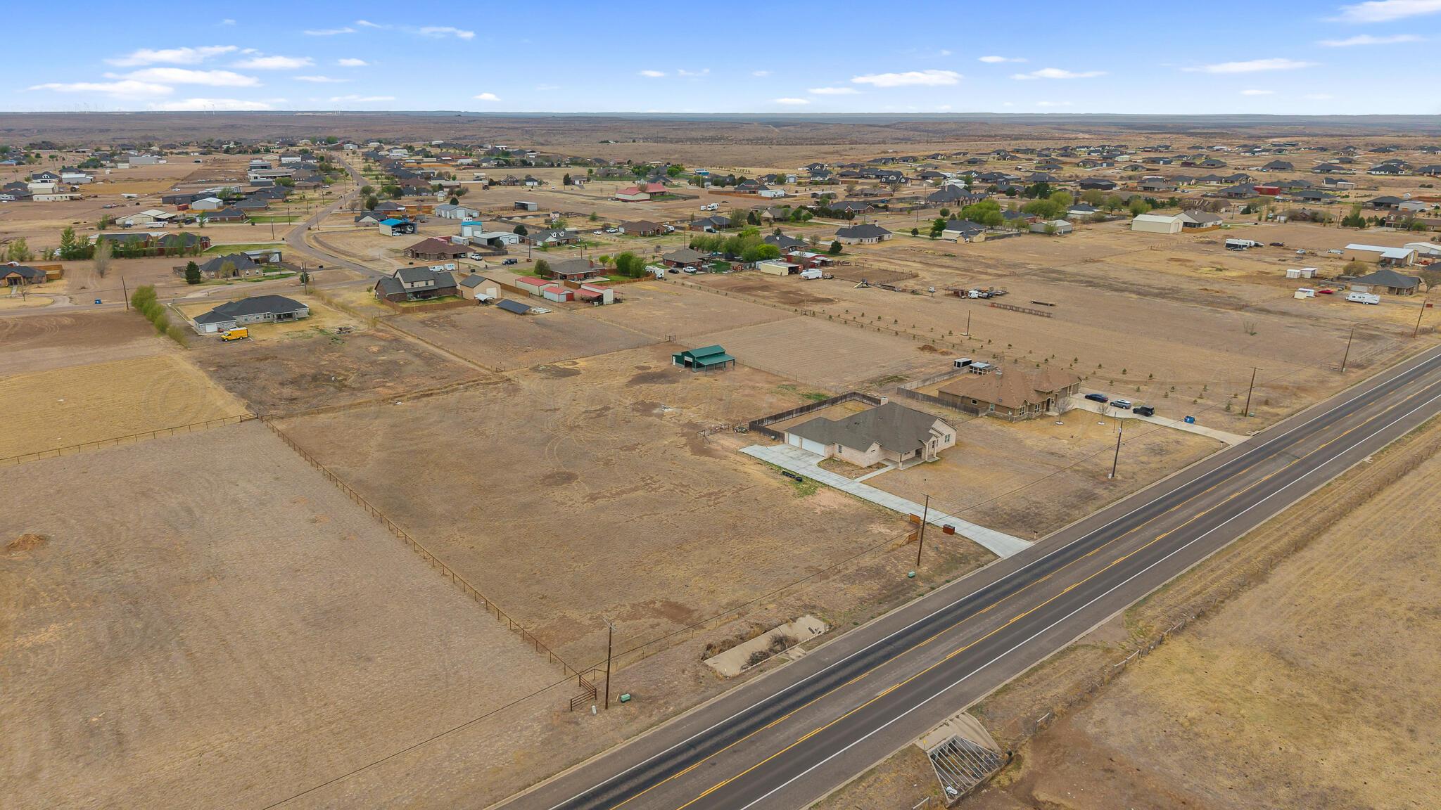151 North Fm 2381 Amarillo, TX 79124 - Photo 34 of 36 an aerial view of residential houses with outdoor space