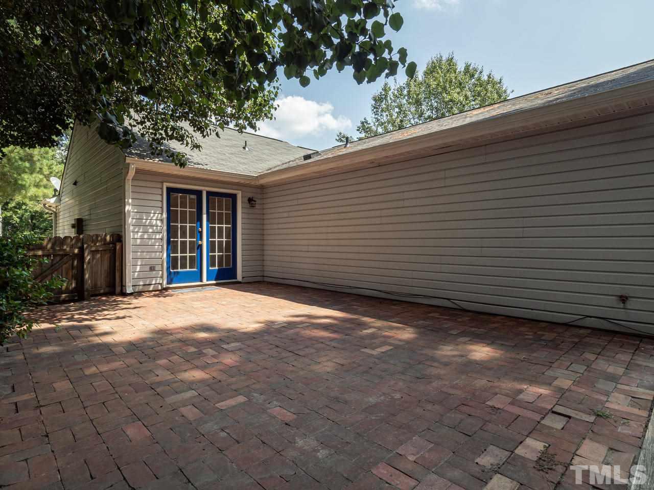 4609 Fox Road Raleigh, NC 27616 - Photo 5 of 7 This patio is large enough to accommodate all your guests.