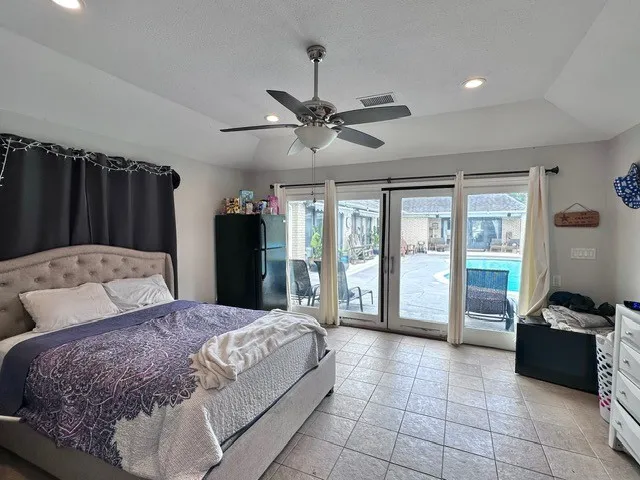 a outdoor living space with furniture