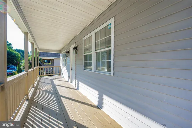 a view of a house with a balcony
