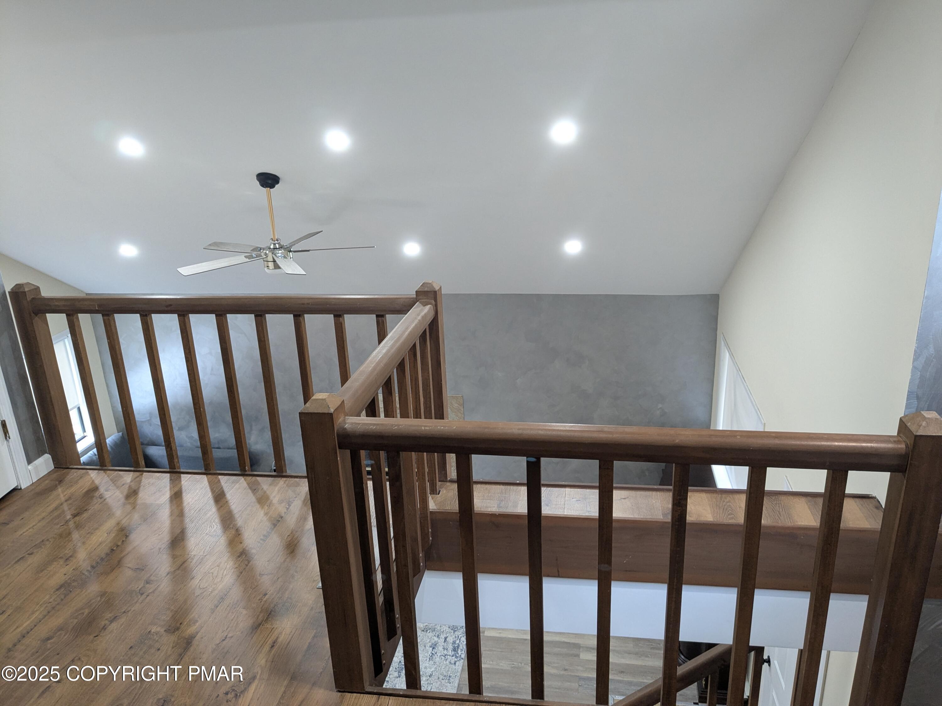1027 Valley Road Newfoundland, PA 18445 - Photo 13 of 28 a view of staircase with rug floor