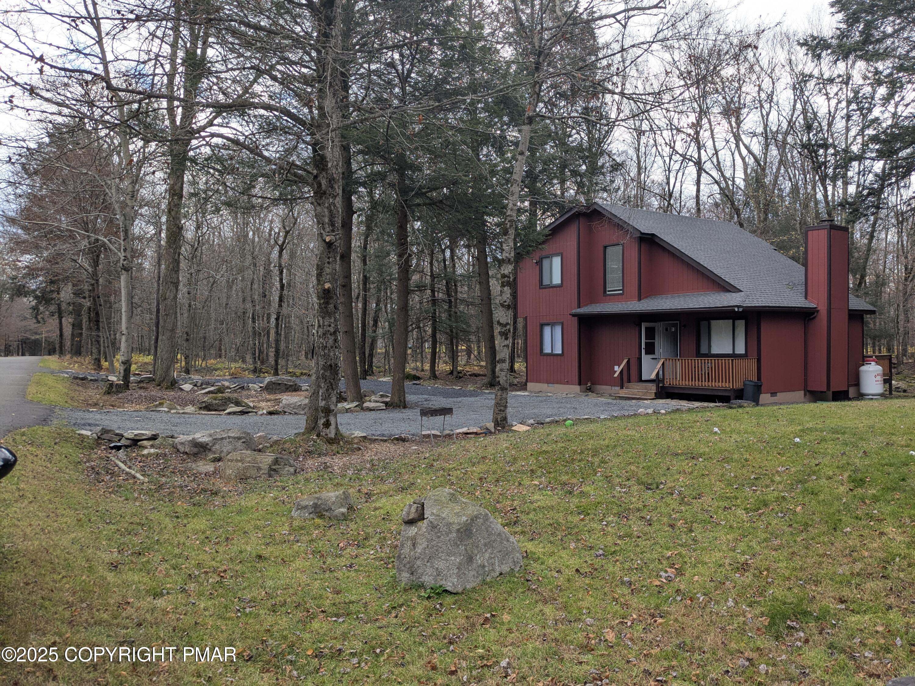 1027 Valley Road Newfoundland, PA 18445 - Photo 2 of 28 a view of a house with a yard