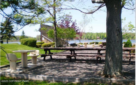 1027 Valley Road Newfoundland, PA 18445 - Photo 28 of 28 a view of a bench in a backyard
