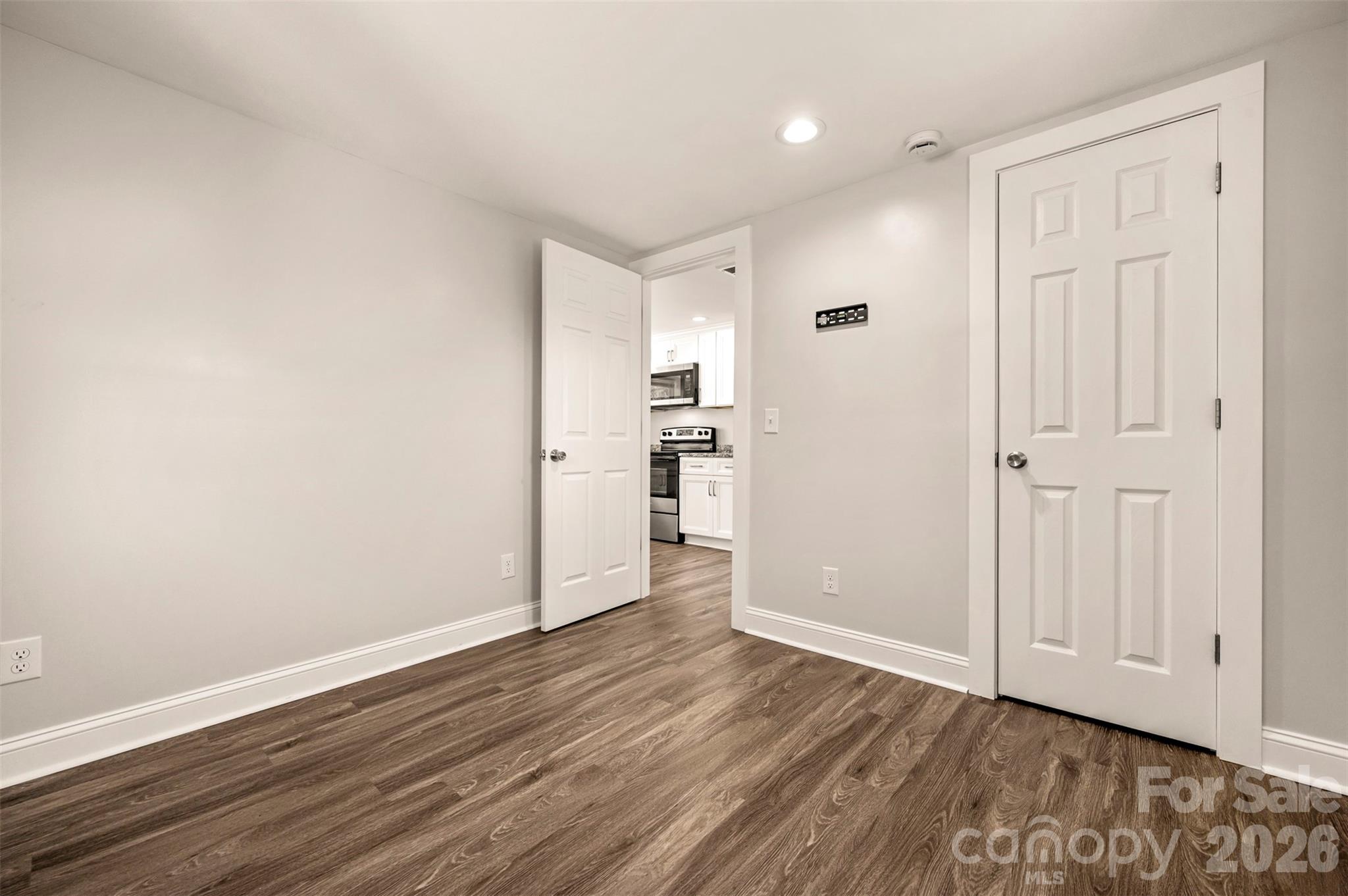 220 Roberson Road Forest City, NC 28043 - Photo 14 of 35 a view of empty room with wooden floor