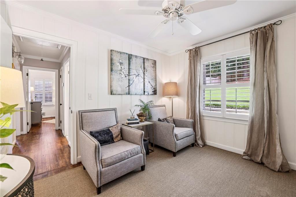 2226 Fairway Circle Northeast Brookhaven, GA 30319 - Photo 15 of 26 a living room with furniture and a large window