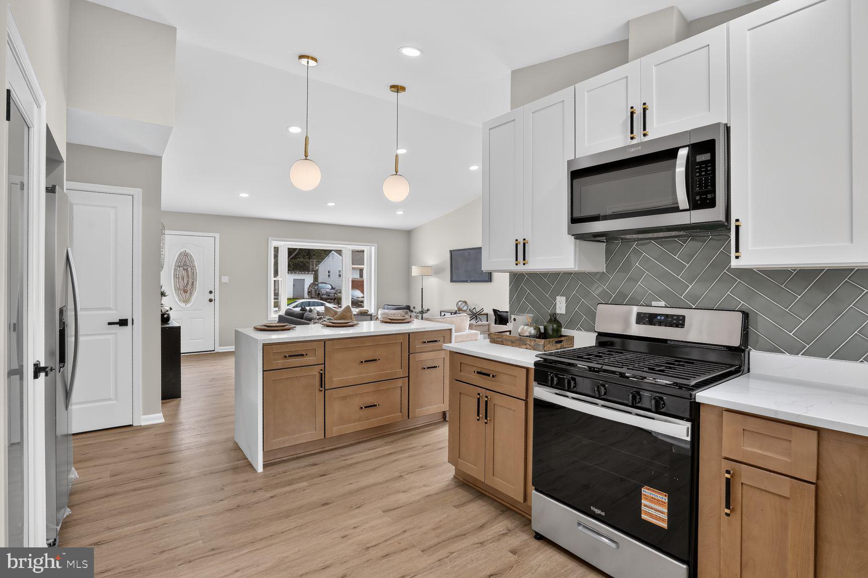 4774 Byron Road Baltimore, MD 21244 - Photo 10 of 21 Modern kitchen with stylish finishes.