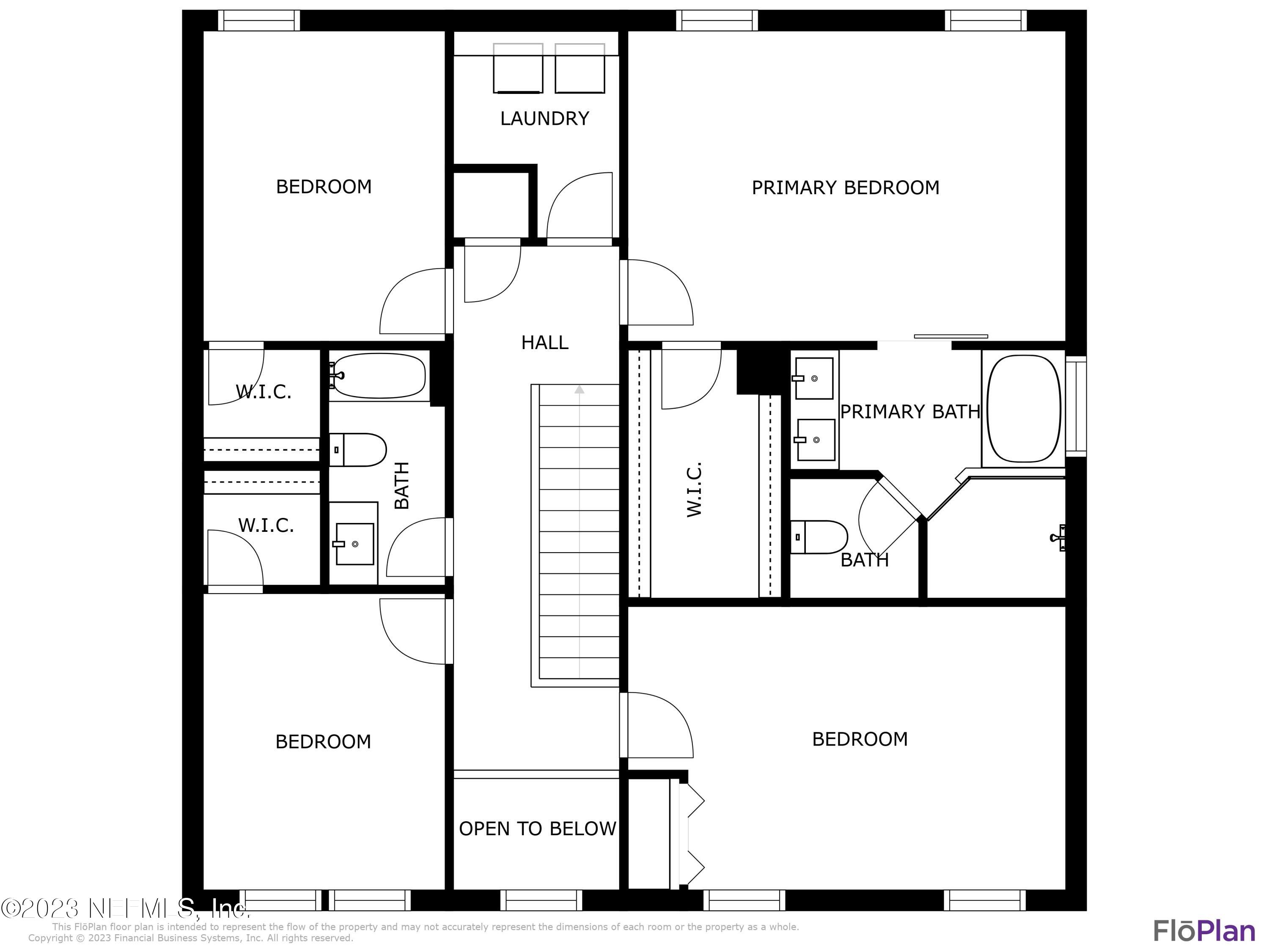 12169 Ridge Crossing Way Jacksonville, FL 32226 - Photo 52 of 52 Floor Plan Upstairs