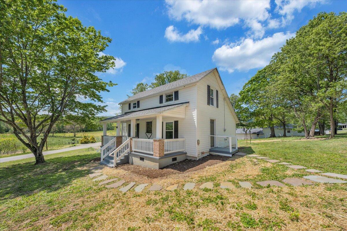 350 Mills Road Callaway, VA 24067 - Photo 38 of 45 a view of a house with a yard