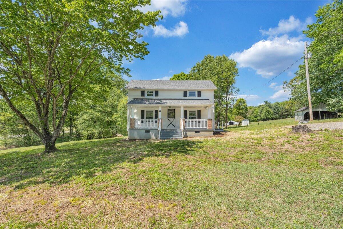 350 Mills Road Callaway, VA 24067 - Photo 39 of 45 a view of a house with a big yard