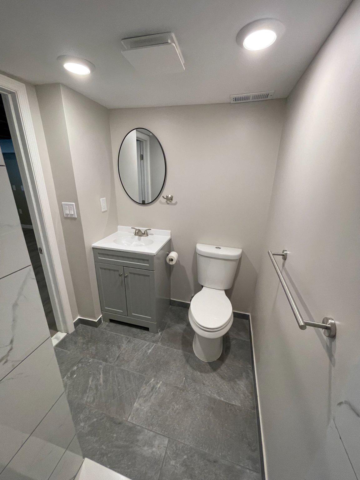 2333 Ripley Street Philadelphia, PA 19152 - Photo 34 of 41 New modern basement bathroom with elegance.