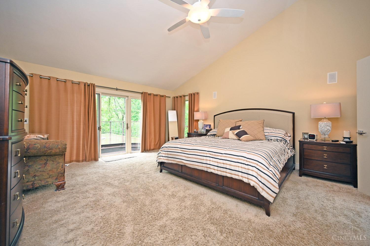 7811 Hopper Road Cincinnati, OH 45255 - Photo 17 of 48 First Floor Primary en-suite with walkout to private deck!