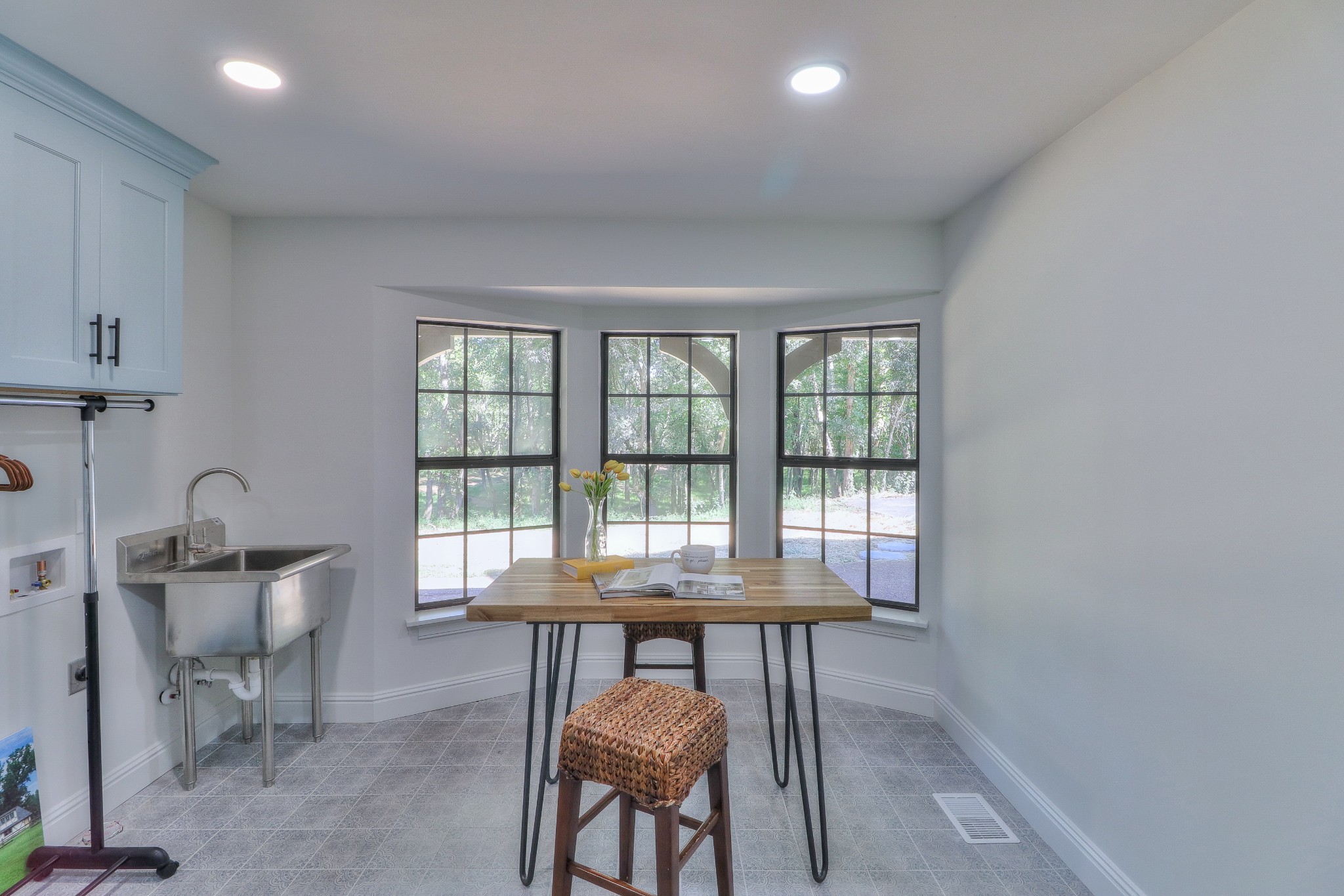 653 Flippen Road Lebanon, TN 37087 - Photo 16 of 49 a view of a workspace with furniture and a window