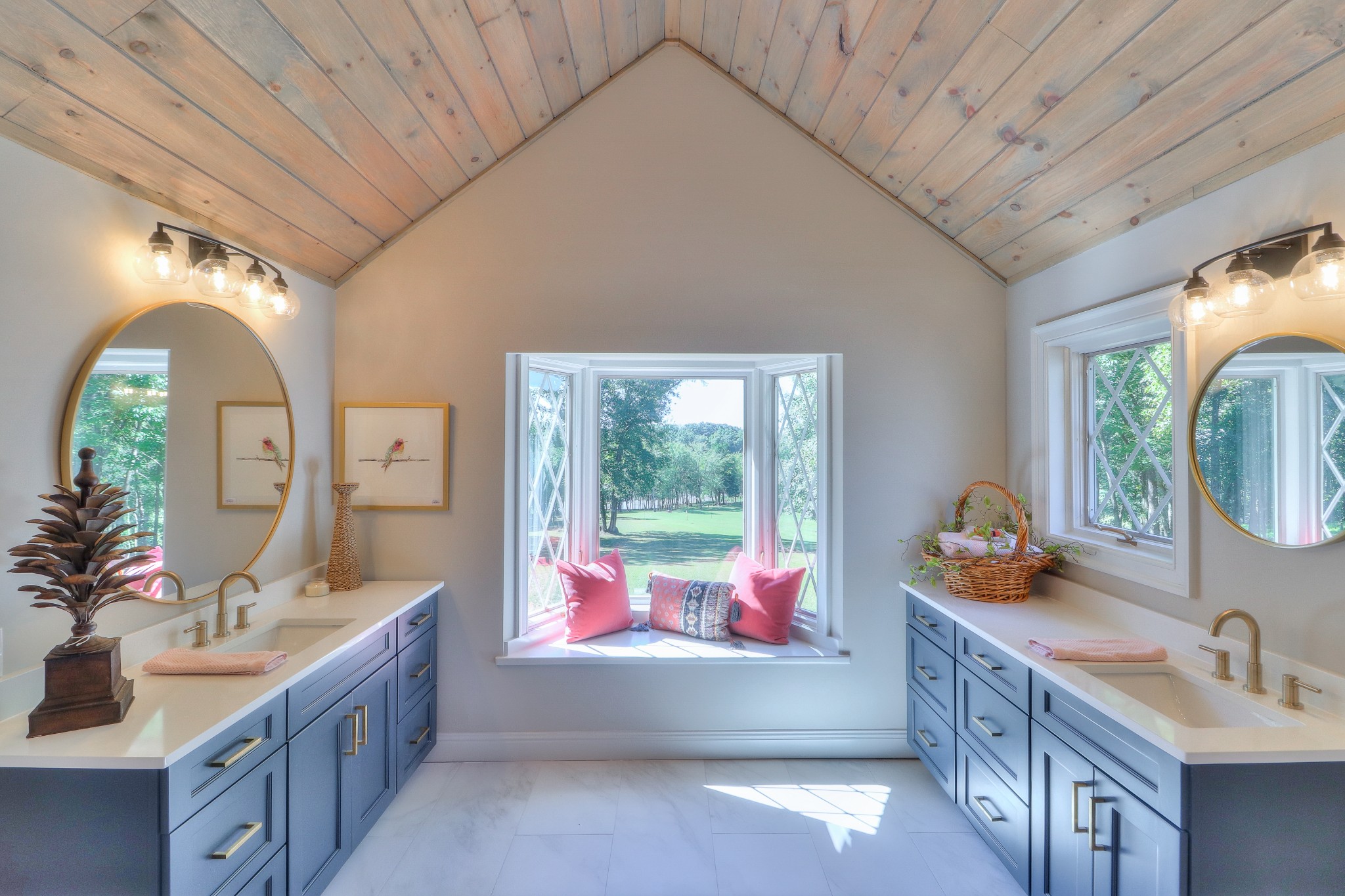 653 Flippen Road Lebanon, TN 37087 - Photo 24 of 49 a bathroom with a double vanity sink and a window