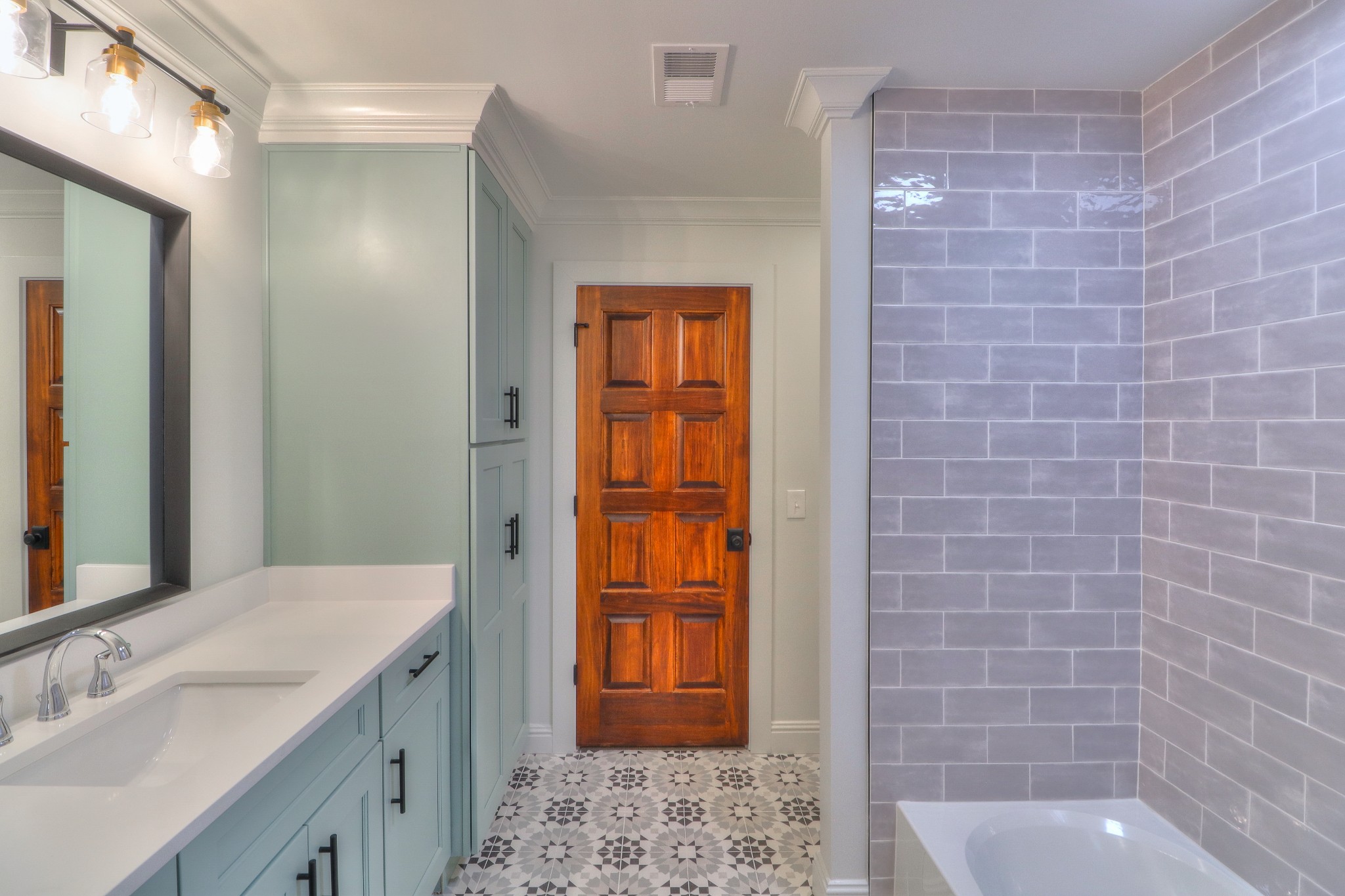 653 Flippen Road Lebanon, TN 37087 - Photo 32 of 49 a bathroom with a shower and a sink