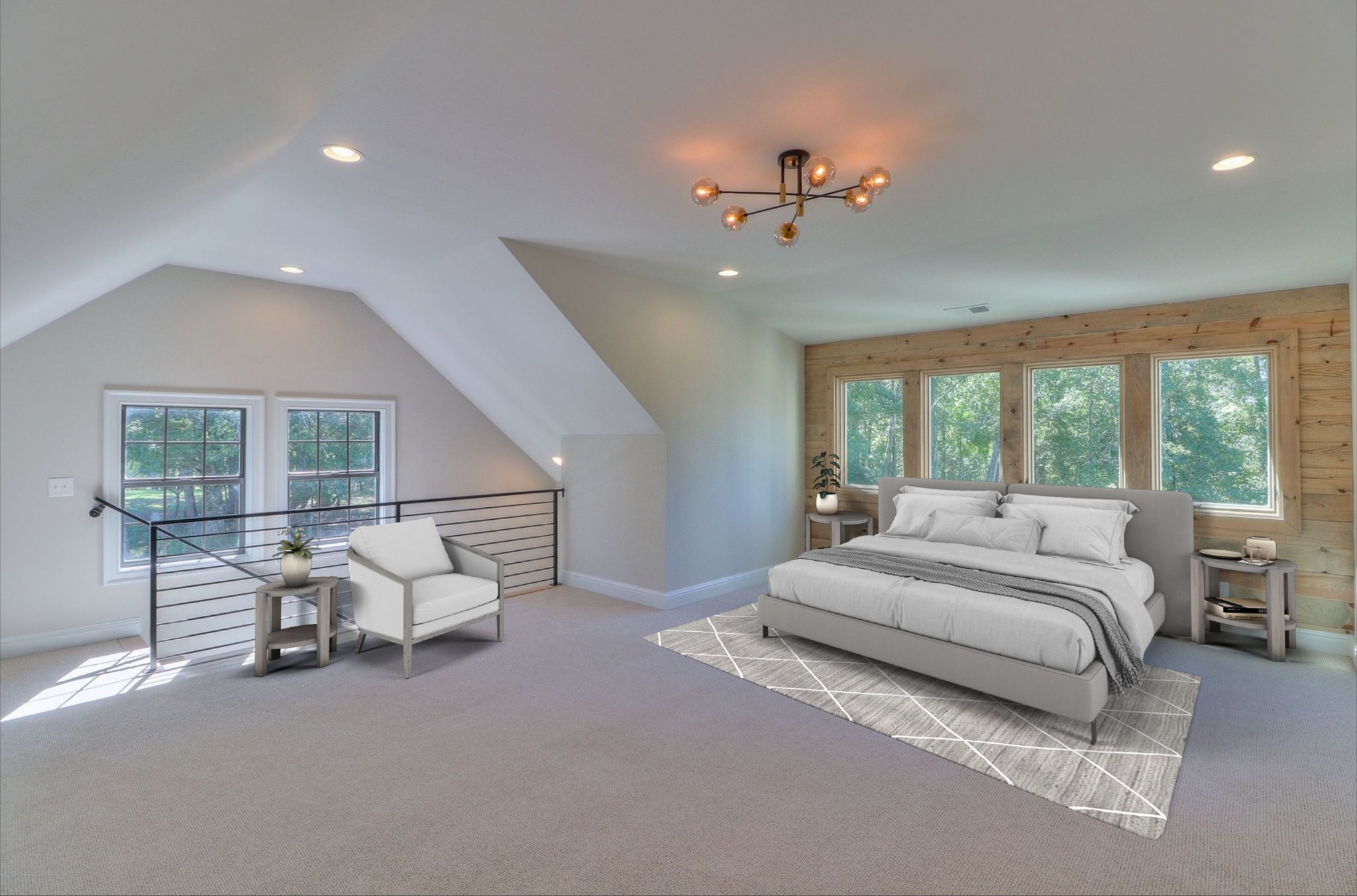 653 Flippen Road Lebanon, TN 37087 - Photo 35 of 49 a spacious bedroom with a bed and chair