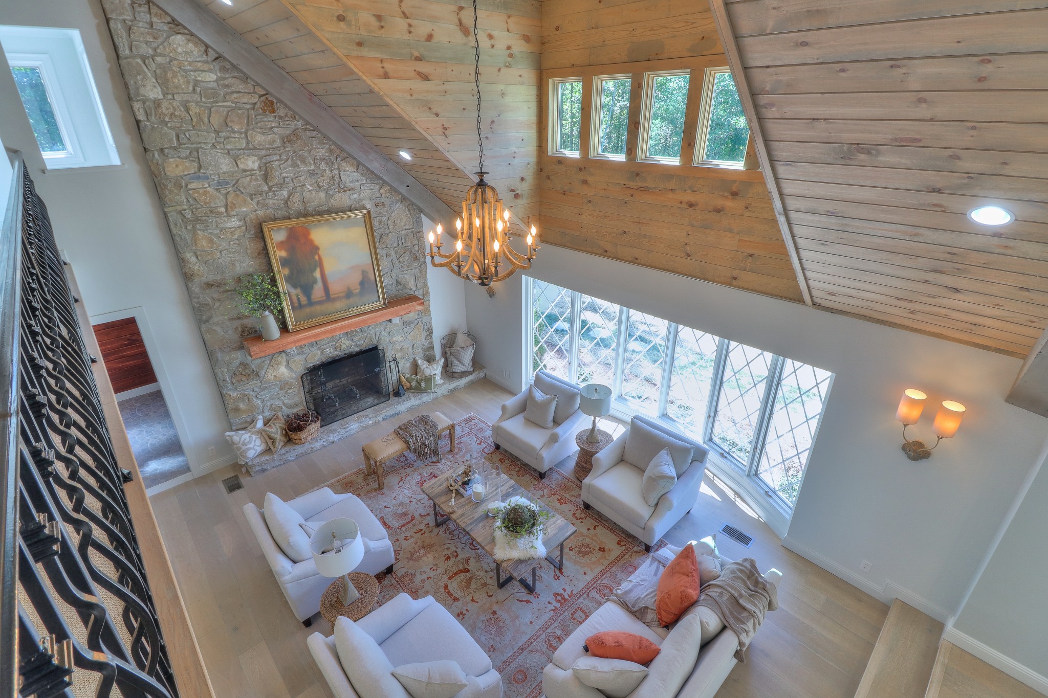 653 Flippen Road Lebanon, TN 37087 - Photo 7 of 49 a view of living room with furniture and a fireplace