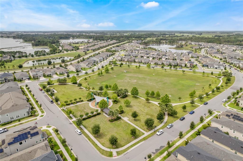 16716 Wingspread Loop Winter Garden, FL 34787 - Photo 55 of 56 an aerial view of residential building and ocean view