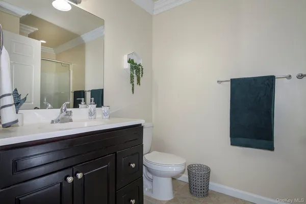 a bathroom with a sink and a toilet