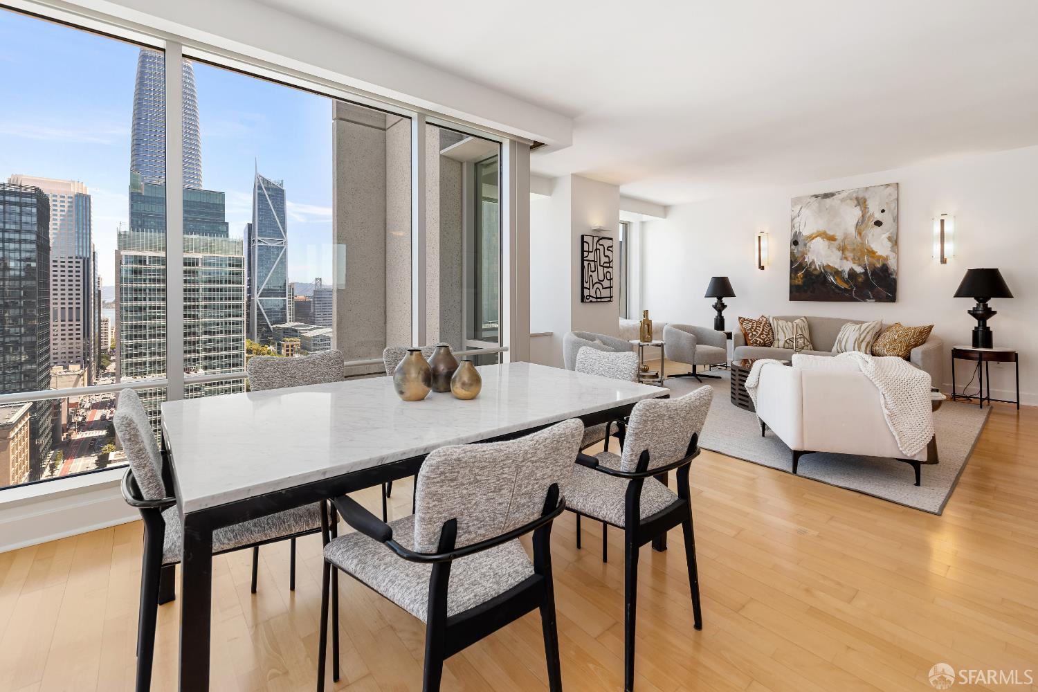 188 Minna, Unit 24A San Francisco, CA 94105 - Photo 10 of 43 a view of a livingroom with furniture and window