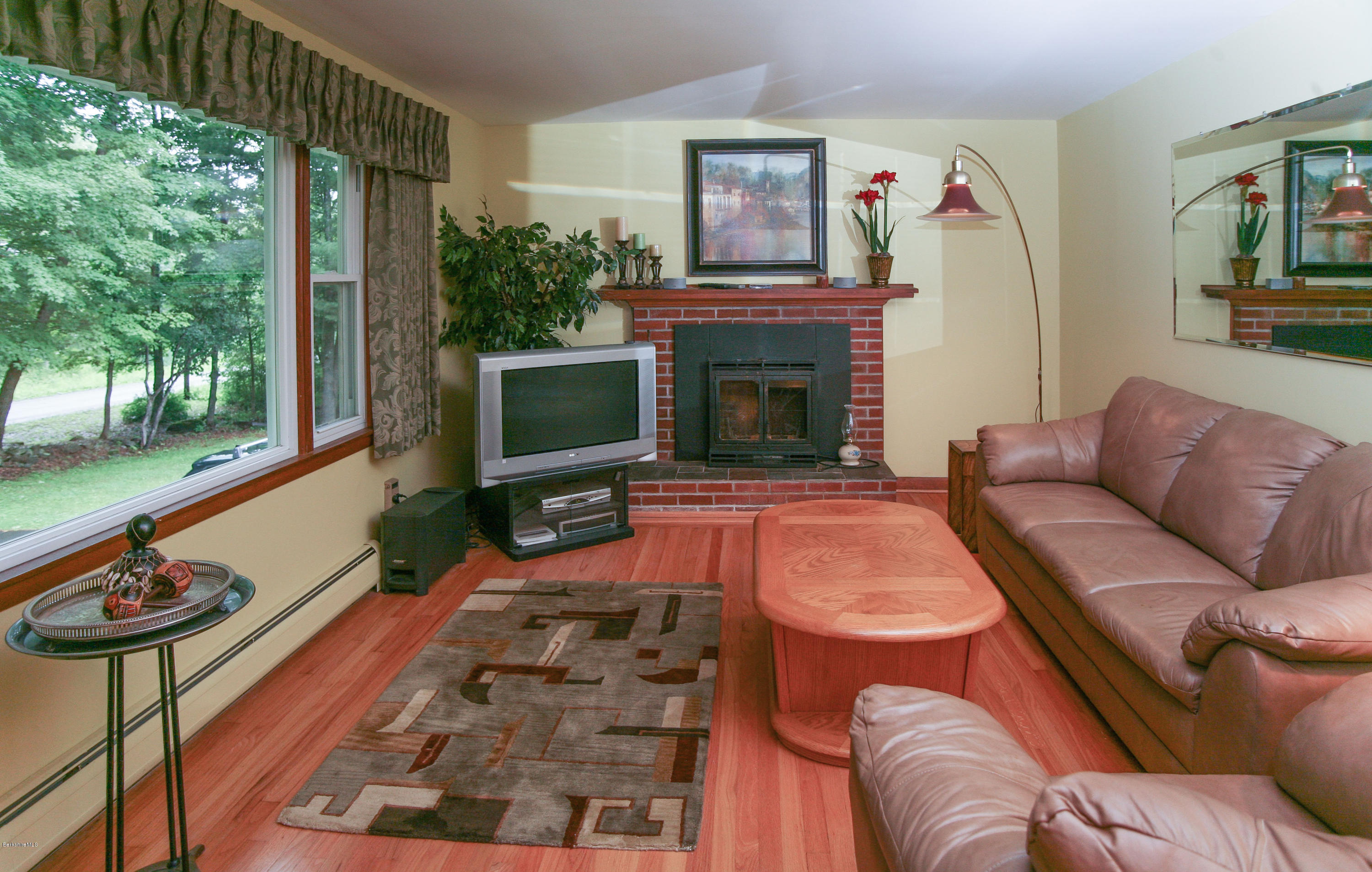 1799 Dublin Road Richmond, MA 01254 - Photo 11 of 30 Living Room with Fireplace