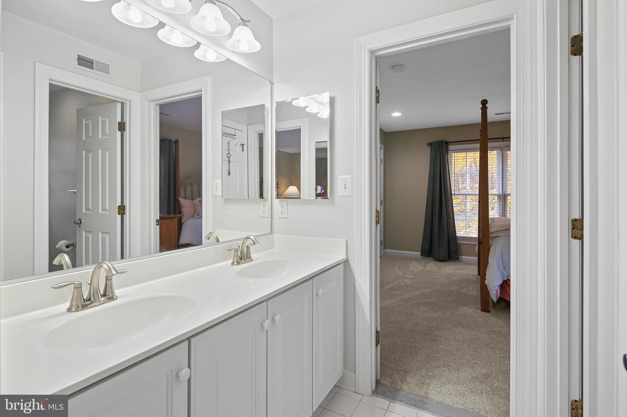 2711 Caves Road Owings Mills, MD 21117 - Photo 32 of 49 Jack & Jill Bath w/ Dual Vanity & Tub/Shower