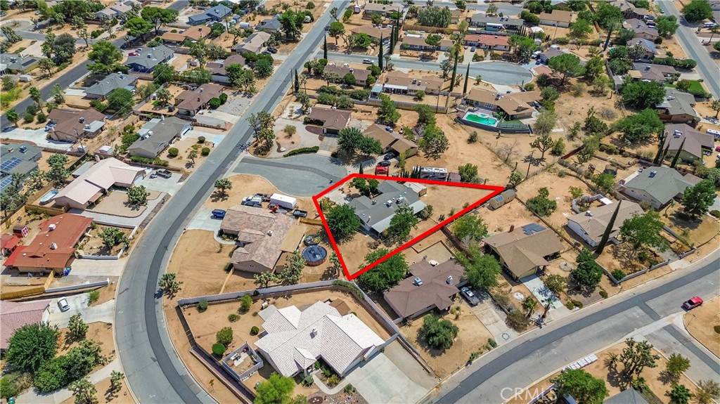56320 Tamarisk Court Yucca Valley, CA 92284 - Photo 43 of 46 an aerial view of a city