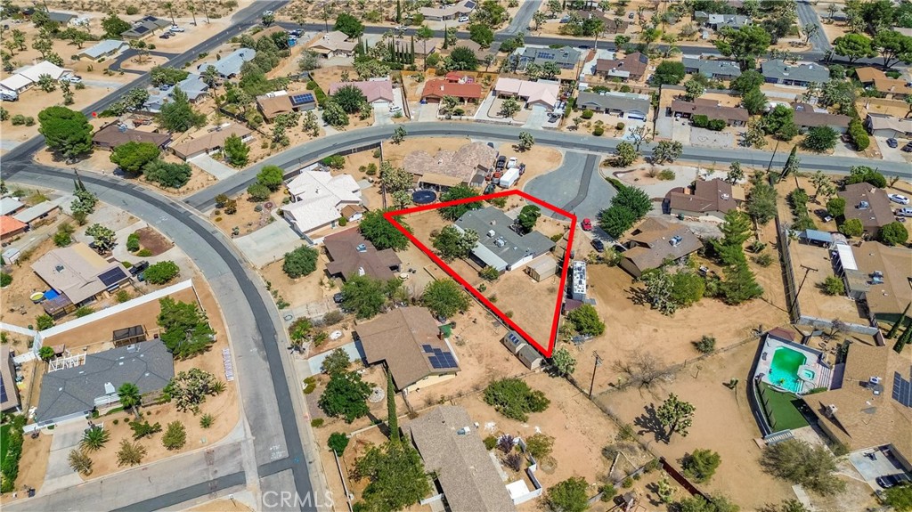 56320 Tamarisk Court Yucca Valley, CA 92284 - Photo 44 of 46 an aerial view of a city