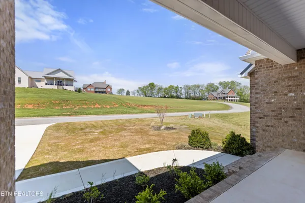 a view of a city and an ocean view