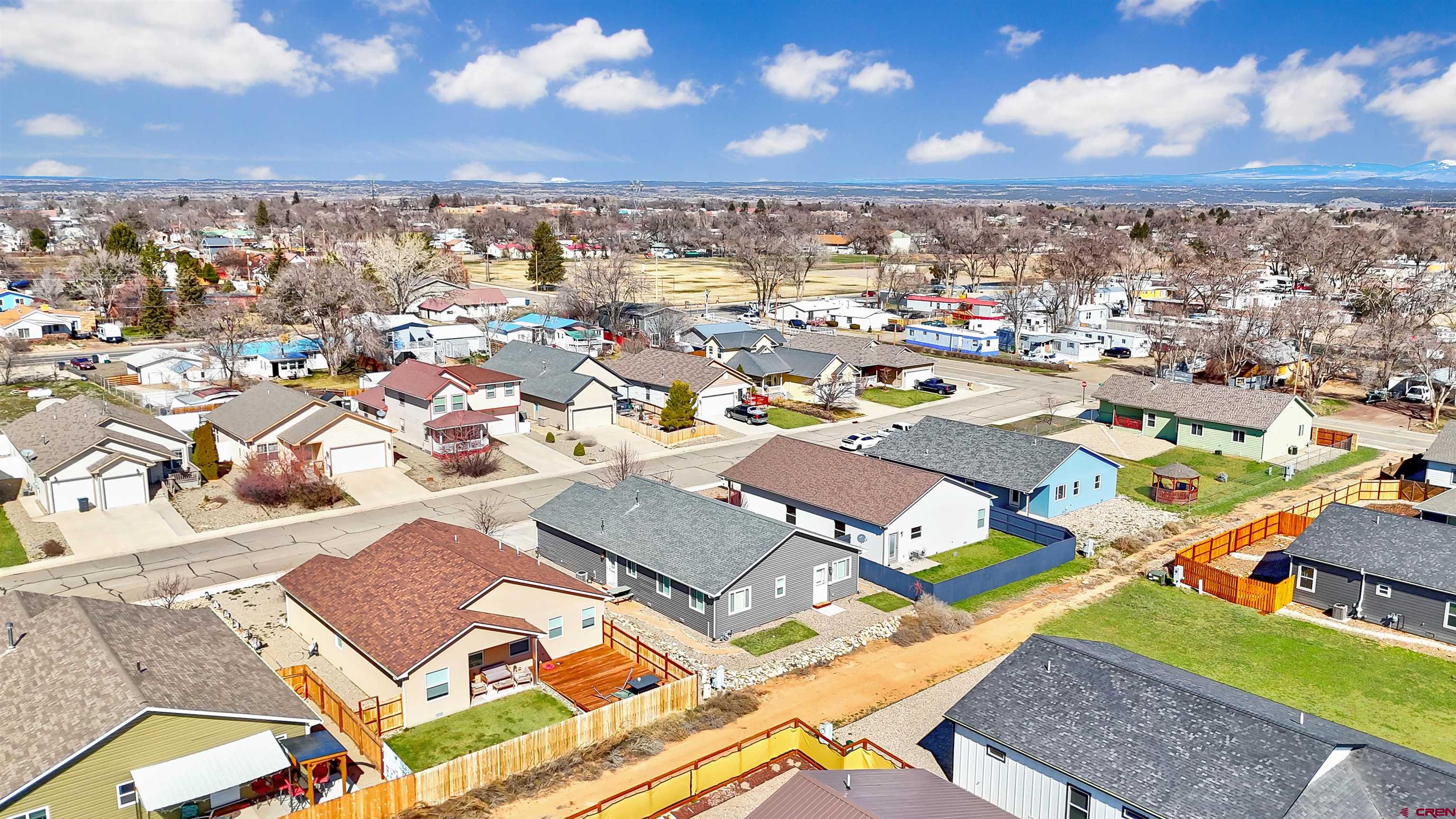 431 Juniper Place Cortez, CO 81321 - Photo 34 of 36 an aerial view of a city