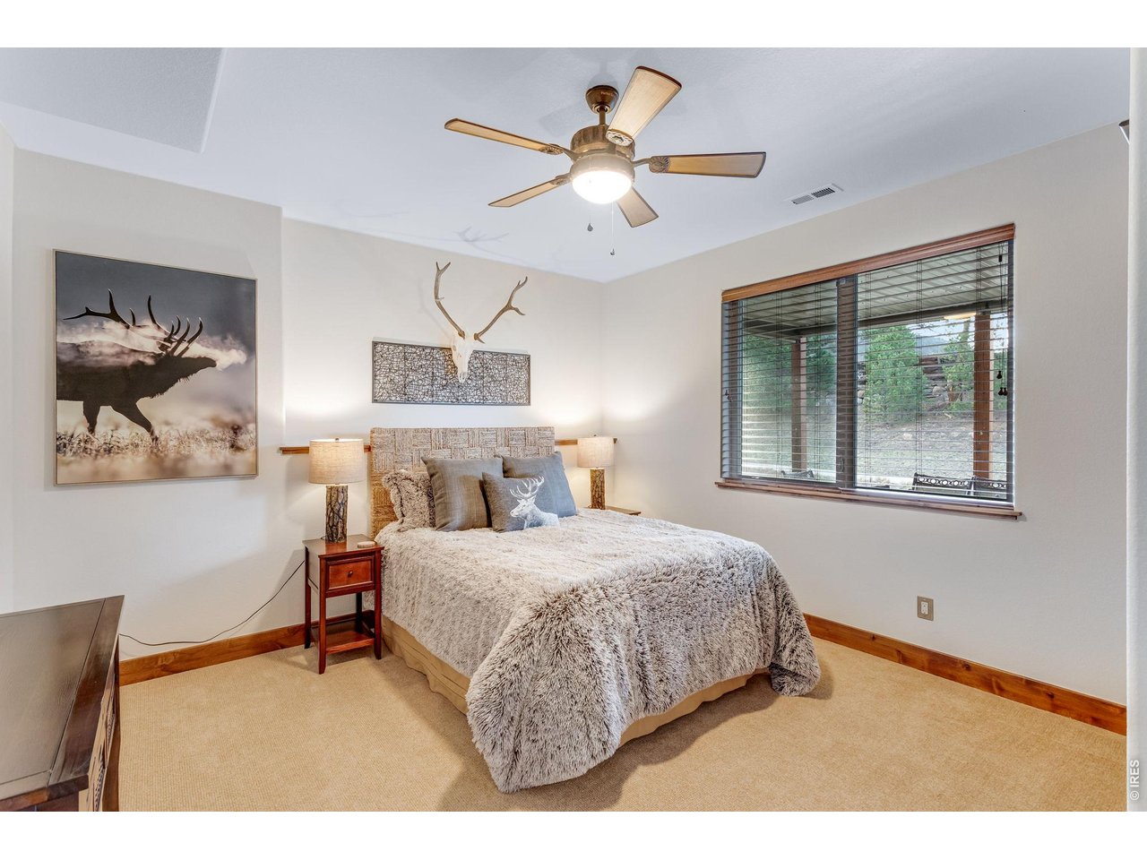 1127 Fish Creek Road Estes Park, CO 80517 - Photo 35 of 50 Bedroom 2 on lower level