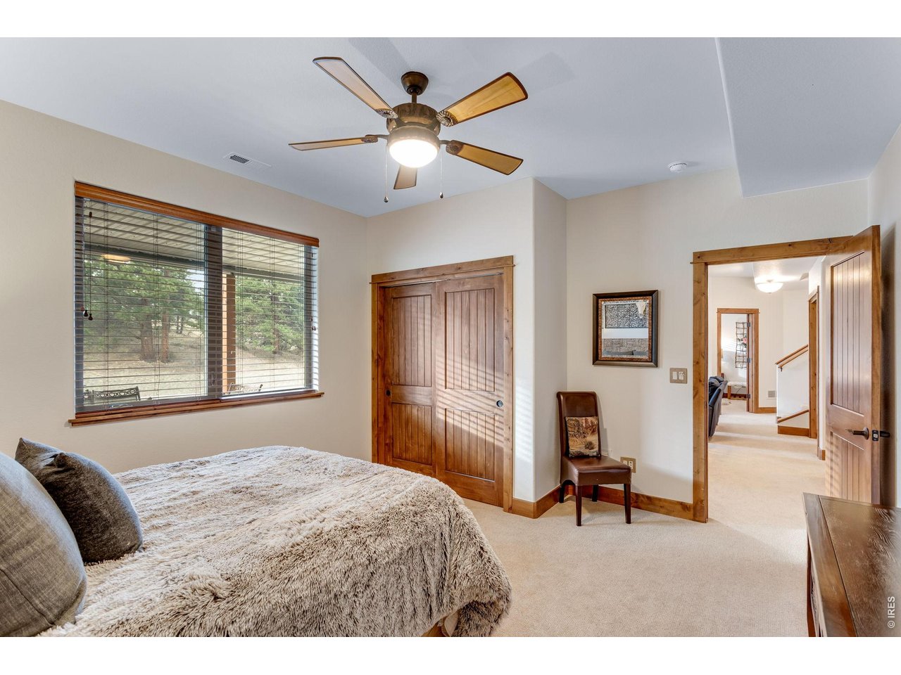 1127 Fish Creek Road Estes Park, CO 80517 - Photo 37 of 50 Bedroom 2 on lower level