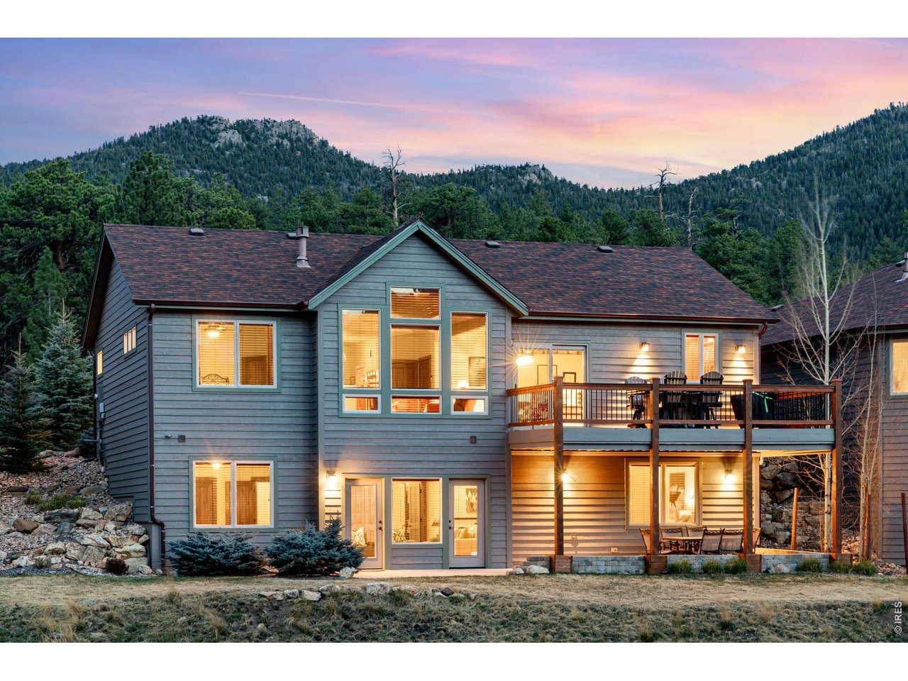 1127 Fish Creek Road Estes Park, CO 80517 - Photo 50 of 50 Convenient floorplan with walk out basement.