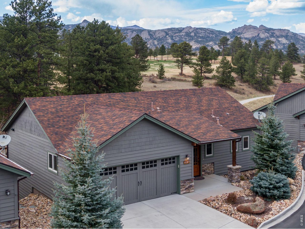 1127 Fish Creek Road Estes Park, CO 80517 - Photo 9 of 50 Beautiful landscaping.