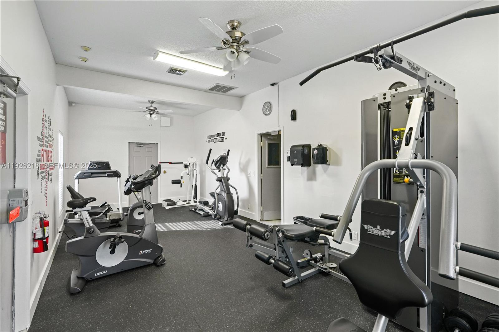 9568 Boca Gardens Parkway, Unit B Boca Raton, FL 33496 - Photo 46 of 71 a view of a room with gym equipment