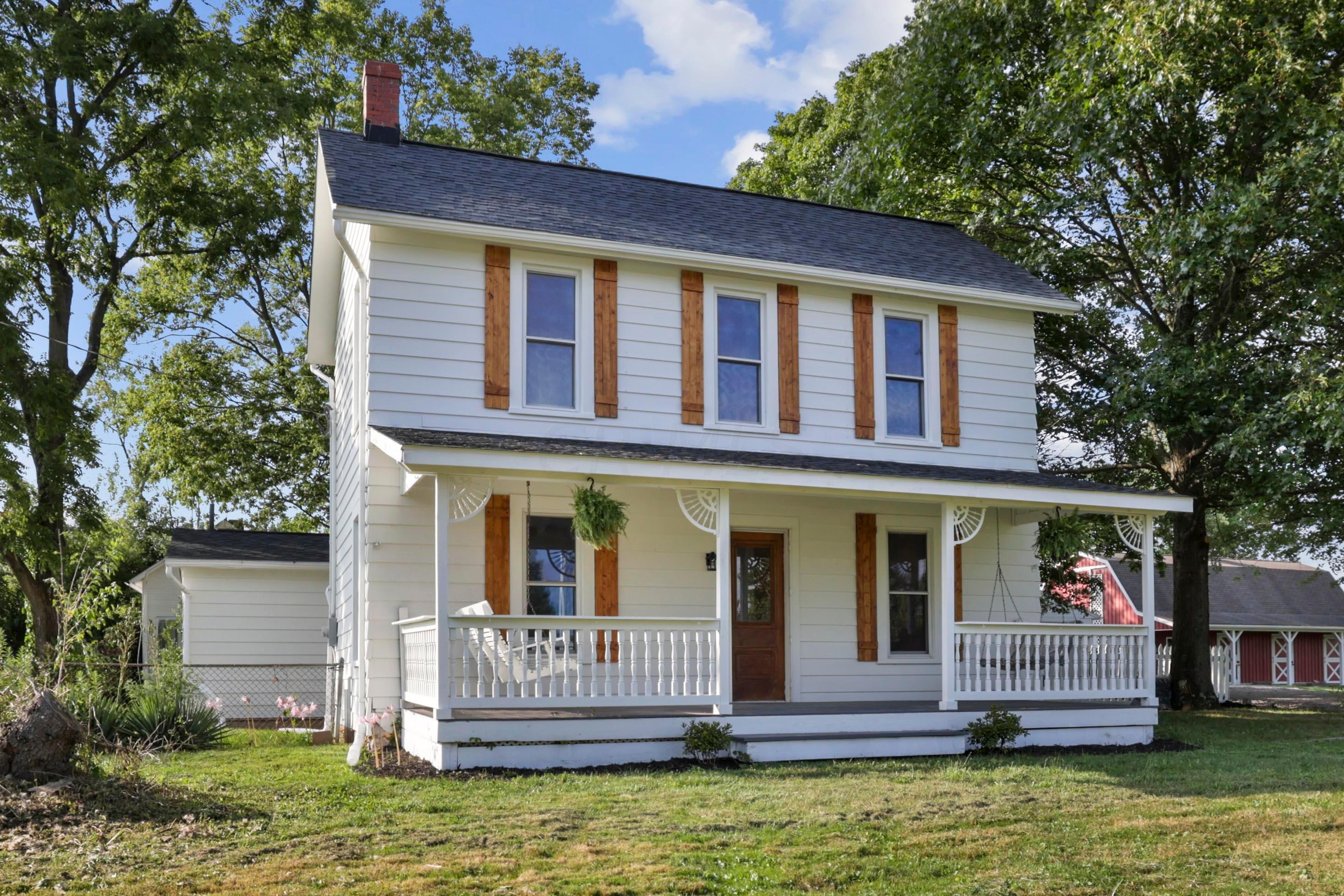 7552 Feder Road Galloway, OH 43119 - Photo 1 of 71 Charming 1900 Farmhouse and Mini-Farm in Hilliard Schools!